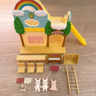 森林家族 絕版 彩虹幼稚園 幼兒園 贈三隻小兔玩偶