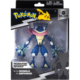 現貨 美版 JAZWARES 6吋 Pokemon Select 寶可夢精選 甲賀忍蛙 可動人偶公仔