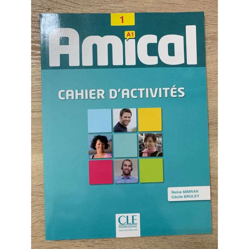 Amical A1 法語教材套書（課本+練習本）CLE出版 法文入門