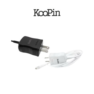 【KooPin】高效能超急速2.4A一體成型插座充電線1.5M (Micro/Lightening/Type-C)