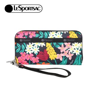 Lesportsac Tech Wallet Wristlet 腕帶零錢包/ 繽紛花園 開學季禮物
