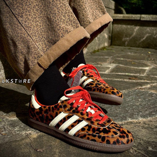 {LKSTORE} ADIDAS Samba OG Leopard Print JI2734 豹紋
