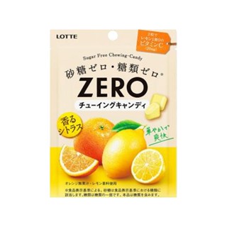 LOTTE樂天 ZERO咀嚼軟糖-柑橘風味 26g【Donki日本唐吉訶德】