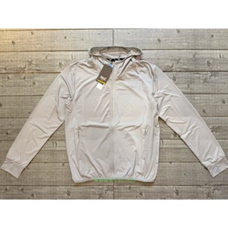 塞爾提克~EVERLAST 男生 薄款 運動外套 涼感舒適 彈性速乾 吸濕快排 拉鍊口袋-淺灰色