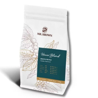 【MR.BROWN 伯朗】 伯朗醇郁綜合咖啡豆(450克/袋)
