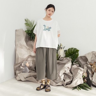 【MOSS CLUB】抗UV涼感口袋抽皺錐形長褲 深藍 黑 綠