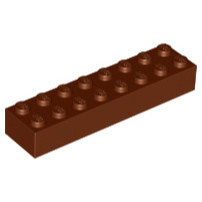 LEGO 樂高 紅棕色 Brick 2x8 基礎磚 基本磚 顆粒磚 3007 4222122