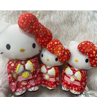 日本進口Hello Kitty日式和風全部都是純和服布娃娃收藏品釋出