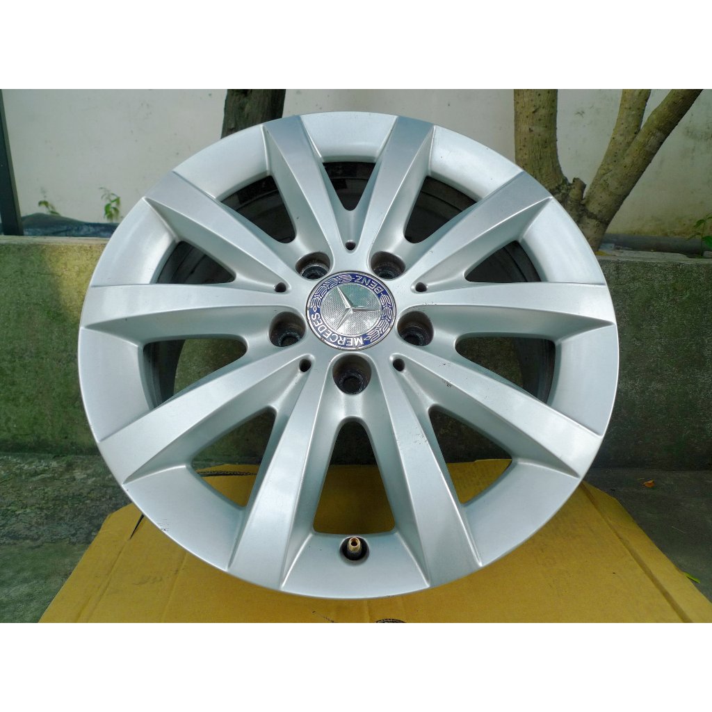 小李輪胎 16吋BENZ B180 原廠中古鋁圈 AUDI VW 賓士Skoda 5孔112車用