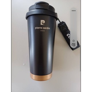 全新 pierre cardin 皮爾卡登陶瓷隨行杯 500ml 保溫杯 不鏽鋼 杯子 水杯