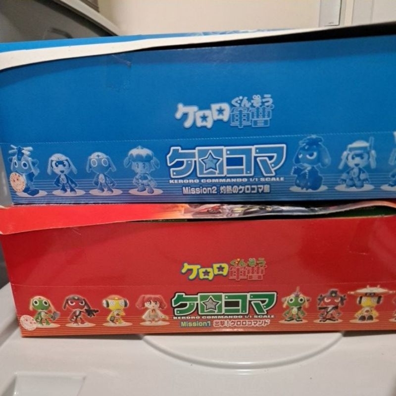 ケロロ軍曹ケロコマＭｉｓｓｉｏｎ１+2　出撃！ケロロコマンド　1.全８種2.全9種（1.2彈共17種合售）盒玩