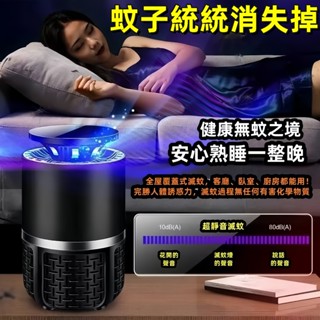 超強效滅蚊燈 光觸媒捕蚊燈 靜音滅蚊器 電擊式殺蚊燈 家用防蚊燈 室內外兩用 環保無毒 大範圍捕蚊 省電節能 孕嬰適用
