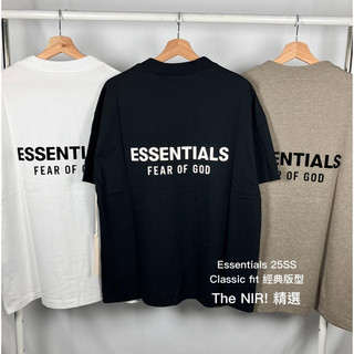 Fear of God Essentials 25SS 背後大字 短袖 短T T-shirt <The NIR! 精選>