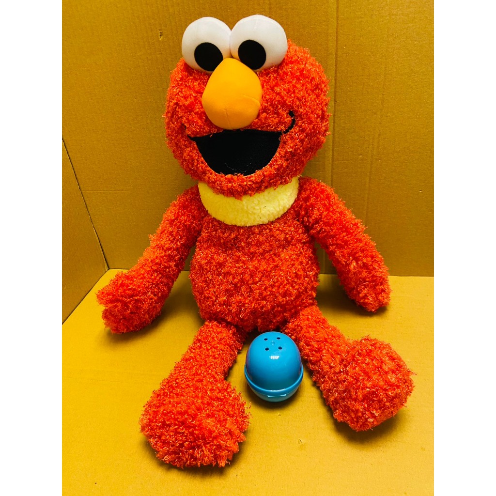 ＜賓哥討厭議價＞ 全新現貨 正版 景品 芝麻街 Sesame Street Elmo 艾摩 玩偶 布偶 娃娃