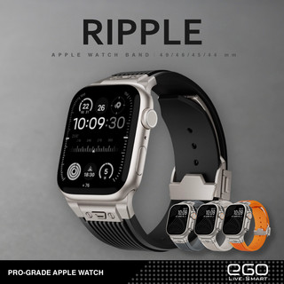 Ripple流紋改裝錶帶 Apple Watch 12 11 10 9 SE 49 46 45 44 ULTRA 防水