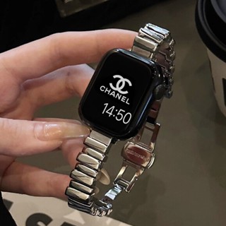 【隔日達】小米手環9pro 錶帶小米8pro腕帶 Redmi watch 4/5手環 不規則金屬錶帶 蝴蝶扣錶帶金屬替換