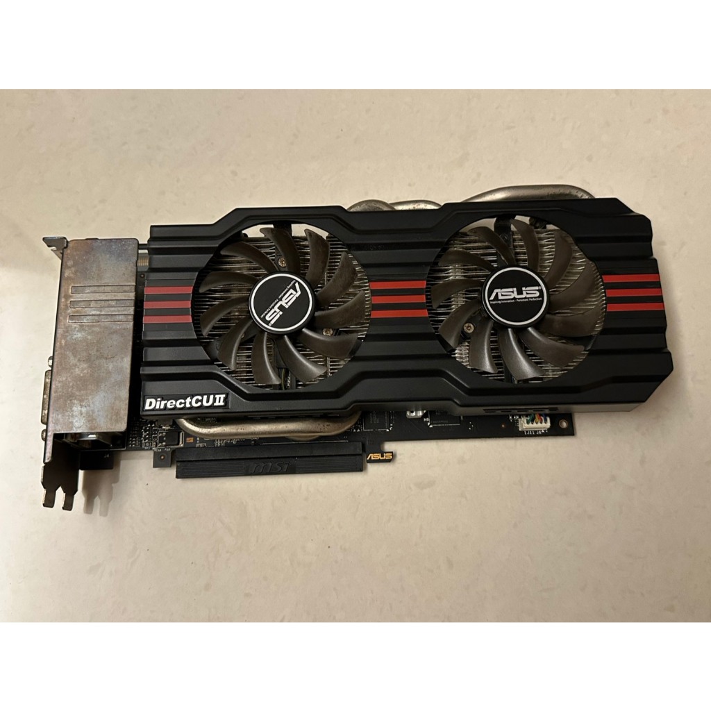 ASUS GTX660 TI-DC2T-2GD5 顯示卡二手