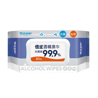 優生酒精濕巾超厚型80抽