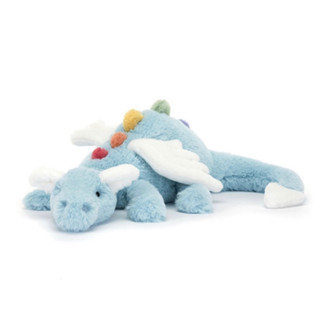 Jellycat天空龍‼️現貨🌈Sky Dragon Large 50cm布偶 安撫娃娃 毛絨玩具