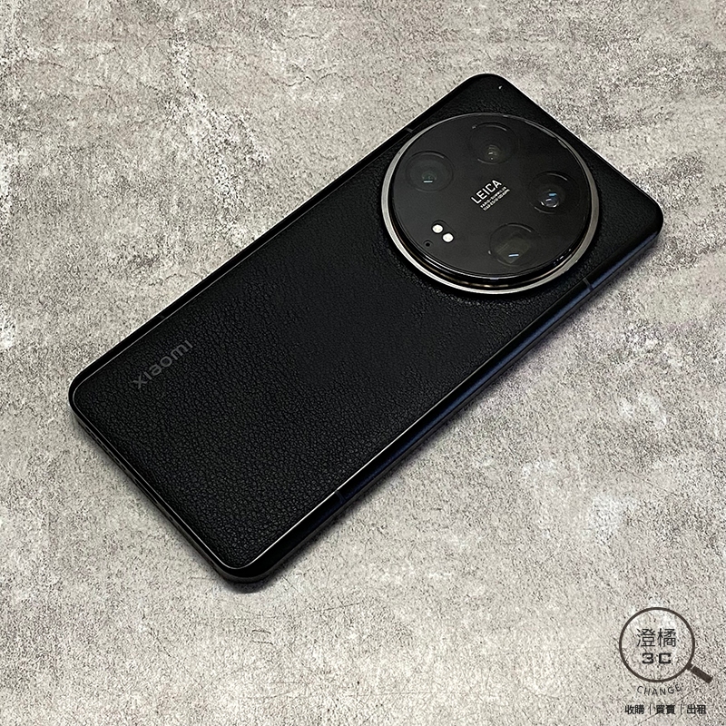 『澄橘』小米 Xiaomi 14 Ultra 16G/512G 512GB (6.73吋) 黑《二手 無盒》A76465