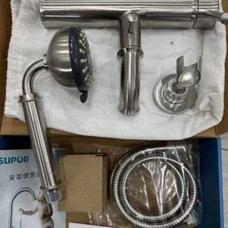 新店特惠 公司貨蘇泊爾正品304不鏽鋼淋浴花灑噴頭 連蓬頭 花灑 蓮蓬頭套裝 家用手噴