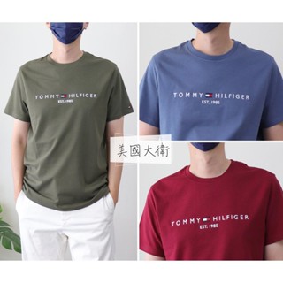 《美國大衛》Tommy Hilfiger T恤 Tee 短T 上衣 衣服 男 短袖 t shirt【78J6318】