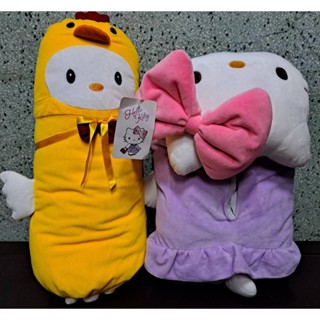 凱蒂貓 絨毛玩偶 Hello Kitty 抱枕 面紙套 可愛造型 玩偶娃娃