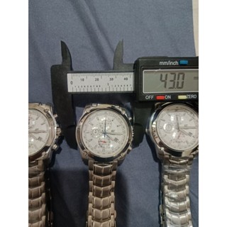 CASIO EDIFICE EF-524三眼計時中古時英錶