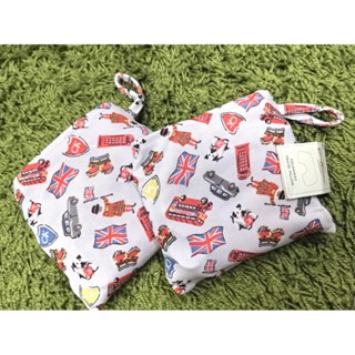 英國帶回CathKidston充氣吹氣式旅行飛機枕