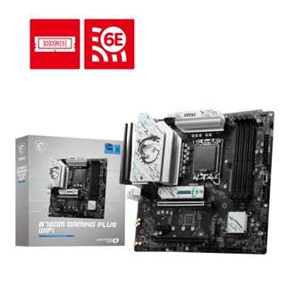MSI 微星 B760M GAMING PLUS WIFI M-ATX DDR5 1700腳位 主機板