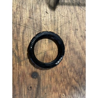 全新 RIDEA 緊迫環 黑色 輕量化 單速車 場地車 FIXED GEAR 後齒緊迫