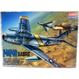 F-86F-30 SABRE 軍刀戰鬥機_1/48_ACADEMY 愛德美_戰鬥機模型