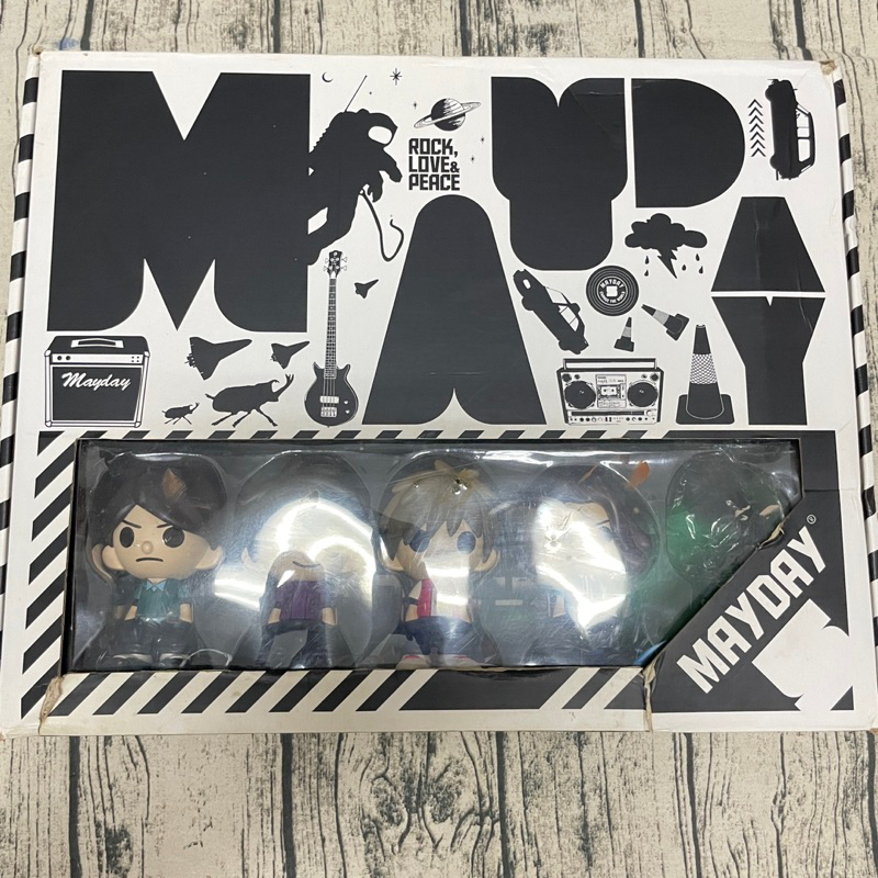 激レア絶版品☆五月天大富翁公仔☆DNA樂團大亨☆完全新品未開封