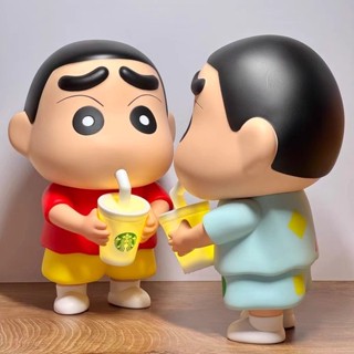 【臺灣現貨】蠟筆小新夜燈 氛圍燈 裝飾燈 新之助夜燈 拍拍燈 造型夜燈 usb夜燈 插電夜燈 充電夜燈 遙控夜燈 禮物