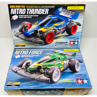 《合售》田宮 TAMIYA 四驅車 18607+18608 NITRO FORCE+NITRO THUNDER