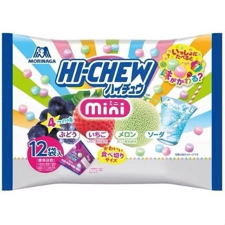 🇯🇵日本 森永 Hi-Chew 嗨啾 4種口味 mini糖 12袋入 120g ☁️沖繩連線6/19-6/21☁️