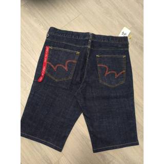 代購正品EDWIN‼️剪標品‼️男大人，紅線W ，牛仔短褲 ，沒彈性