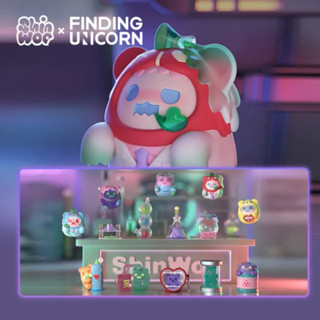【X8TOY潮玩】尋找獨角獸 ShinWoo 幽靈熊 愛與實驗 盲盒 盒抽 盒玩 公仔 模型 玩具 手辦 一中盒