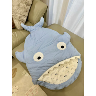 二手近全新/ 西班牙BabyBites 鯊魚咬一口嬰兒睡袋 午睡墊 防踢被 / 標準版