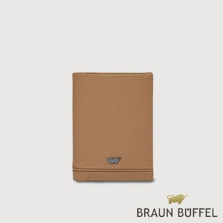 【BRAUN BUFFEL】維克多-D2 名片夾-淺棕(德國小金牛台灣總代理)/BF512-141-CS