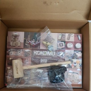 全新拆封+請看說明 KOKOMU 敲敲木工房 DIY 聖誕樹音樂盒