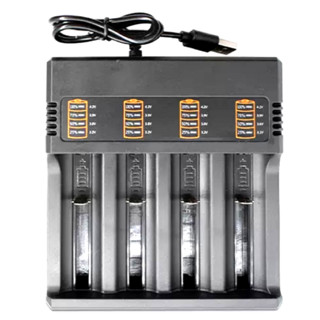 TX特林獨立迴路四槽快速鋰電池充電器(LCD-4)