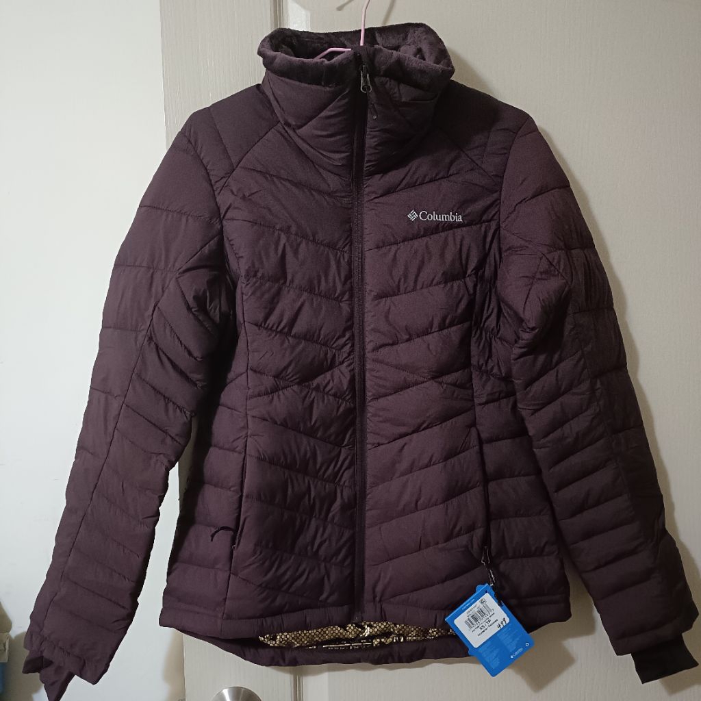 全新哥倫比亞columbia金鋁點外套（XS/女）
