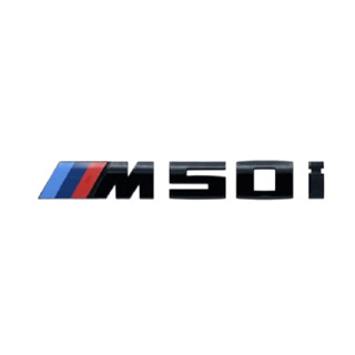 M performance BMW X5 G05 原廠 改裝 空力套件 後車廂 車尾標 黑尾標 M50i【YGAUTO】