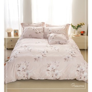 【禾肯居家】60支精梳棉/IKEA歐規尺寸/床包枕套被套/可客製尺寸/快速出貨/臺灣製造/親膚透氣/浪漫花彩