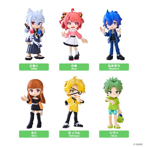 【亞立】盒玩 現貨日版 PalVerse 七彩桃子 第2彈 のあ たっつん どぬく なおきり えと シヴァ公仔 角色模型