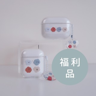 【方坊】(福利品) AirPods 4 代韓國連體透明硬殼 airpodscase NG品
