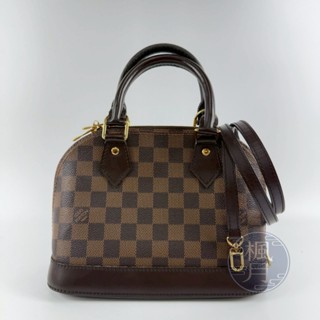 LOUIS VUITTON LV N41221 棕棋盤ALMA BB