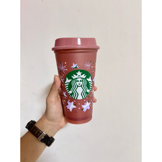 Starbucks Kermit 星巴克咖啡耶誕星光變色隨行杯✨