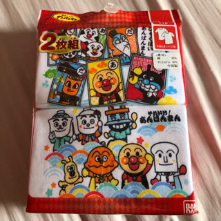 全新❤️ADNPANMAN麵包超人和風圓領內衣2入100/110cm